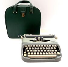 Vintage 1958 ROYAL ROYALITE Typewriter with Case 2 Tone Gray ~ WORKS  picture