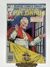 The Life of Pope John Paul II #1 (1982; Marvel Comics) VG/F picture