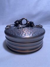 Vintage Gregorian Copper Canister With Lid picture