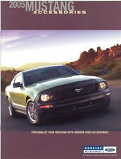 2005 Ford Mustang GT Convertible V-6 Accessories NOS Sales Brochure - Mint picture