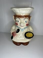 Vintage 1950's Robinson Ransbottom Pottery Chef Cookie Jar picture