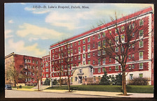 Vintage Postcard 1943 St. Luke's Hospital, Duluth, Minnesota (MN) picture