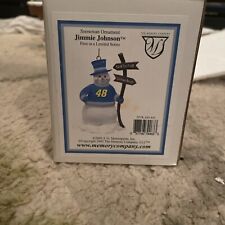JIMMIE JOHNSON - SNOWMAN ORNAMENT - FIRST OF A LIMITED SERIES picture