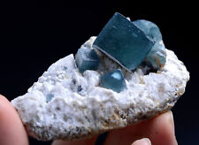 122g Natural Blue Green Cube Fluorite Mineral Specimen/Inner Mongolia  China picture
