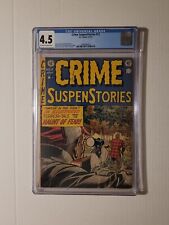 Crime SuspenStories #12 CGC 4.5 Johnny Craig Cover, EC Comics, Pre-Code Horror picture