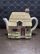 Vintage OCI House Cottage Nantucket Ornamental Teapot with Lid Decorative picture