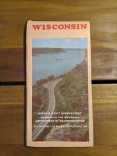 Vintage 1985-1986 Wisconsin Official State Highway Map picture