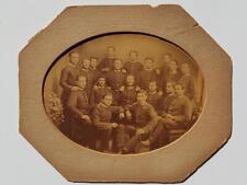 1876 Franco-Prussian War German Military Corp Group Photo picture