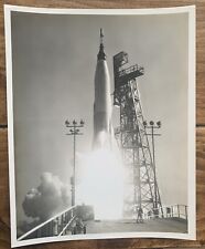 Vintage NASA Photograph - MA-9 Launch 1963 - The Last & Longest Mercury Mission picture
