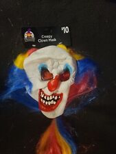 creepy clown mask vintage picture