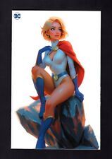 POWER GIRL #5 WILL JACK EXCLUSIVE MEGACON WHITE VIRGIN VARIANT NM DC LTD #70/600 picture