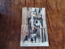 Vintage Hand colored Postcard La Cote D'azur Nice France Bx1-3 picture