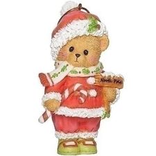 NEW 2022 Cherished Teddies Santa Suit Teddy Bear Ornament JUST ARRIVED 135573 picture