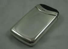 Nice Victorian Silver & Leather Cigar Case, 1900 picture
