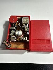 VTG Sinclair Gasoline Dino Supreme Red Gas Pump Transistor Radio  WORKS/case (10 picture