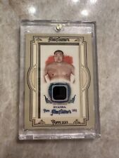 Byamba 2013 Topps Allen & Ginter's Framed Mini Card Relic RC Sumo Wrestler NBR-B picture