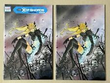 X OF SWORDS CREATION #1 PEACH MOMOKO TRADE/VIRGIN VARIANT SET LIMITED TO 1500 NM picture