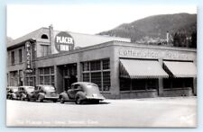 VTG Idaho Springs Colorado RPPC Placer Inn Coffee Shop Restaurant Storefront A3 picture