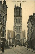 Gand Belgium ~ L'Eglise St Bavon ~ Ghent ~ Saint Bavo Cathedral ~ postcard picture