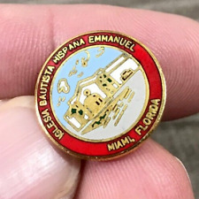 Miami Florida Bautista Hispana Emmanuel Lapel Hat Jacket Backpack Souvenir Pin picture