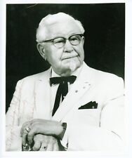 Colonel Harland Sanders (KFC) ~ Signed Autographed 8x10 Photograph Col ~ JSA LOA picture