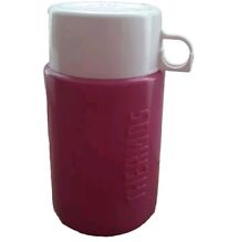 Vintage Pink Thermos Hot Drink Cup picture
