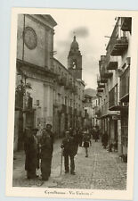 Via Umberto, Castelbuono, Palermo, Sicily, Italy vintage postcard picture