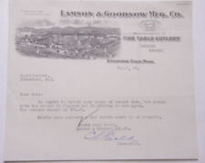 1928 Lamson Goodnow R Geldmacher Hempstead NY Signed Ephemera L294K picture
