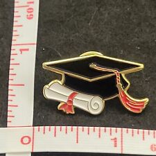 Cap Tassel Diploma Graduation Gift Lapel Badge Hat Vest Pin Gold Tone College picture