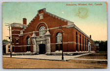 Ontario, Canada, Armouries Building, Vintage Antique 1915 Postcard picture