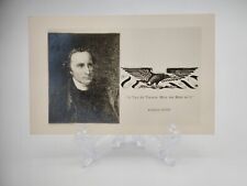 RPPC Postcard~ If This Be Treason, Make The Most Of It~ Patrick Henry~ Patriotic picture
