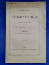 1868 Duplication Des Fleurs Camellia Japonica Edouard Morren signed Van Houtte picture