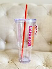Dunkin' Donuts 2024 Wicked Lahhhge 40oz Travel Tumbler Cup Limited Edition NEW picture
