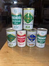 6 Different Vintage Fischer’s Old German Style Beer Cans picture