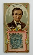 1889 N85 Duke Postage Stamps Postmaster General Wanamaker NSB15 picture