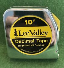 Lee Valley 10’ Decimal Tape Measure Right To Left Reading picture