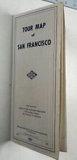 Tour Map of San Francisco CA c. 1950s picture
