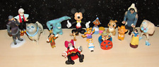 Vintage lot of 17 Disney  Mixed Lot Figures PVC w/Hook,Monster Inc,Frozen & More picture