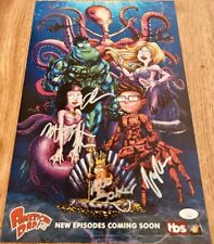 American Dad cast signed 2018 SDCC poster Curtis Armstrong Wendy Schaal +6 (JSA) picture