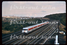 R DUPLICATE SLIDE - Pennsy PRR Aerotrain Action at Gallitzin PA 1956 picture