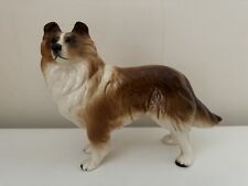 Coopercraft Rough Collie Dog Vintage Ceramic Figurine  picture