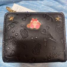 Rare Kirby's Dream Land It's Demo Collaboration Trifold Wallet Black Retro Game picture