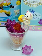 New Re-Ment San-X Rilakkuma Cold Asian Sweets Mini Toy Figure 7. Butterfly Pea picture