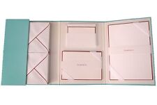 TIFFANY & Co Stationary Set 28 Envelopes 17 Sheets 10 cards and 5 sm env 4 notes picture
