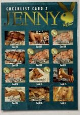 J97 1998 Playboy Jenny McCarthy CHECKLIST #2 picture