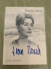 Jean Marsh A117 Autograph Card Twilight Zone picture