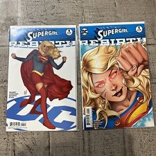 Supergirl Rebirth 1 2016 DC Comics 2 Book Lot picture
