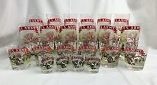 RARE AMVETS American Veterans of World War II Complete 22 pc Set of 1951 Glasses picture