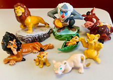 Vtg Disney Lion King Set of 8 Ceramics Mufasa-Simba-Scar-Nala-Rafiki-Pumba-Timon picture