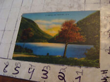 Orig Vint post card 1940 PROFILE LAKE, WHITE MTS. NH picture